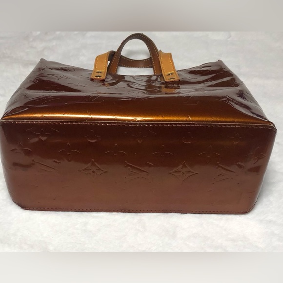 Louis Vuitton Vintage Authentic Monogram Bronze Vernis Tote;Date Code:MI0011 - Picture 11 of 16